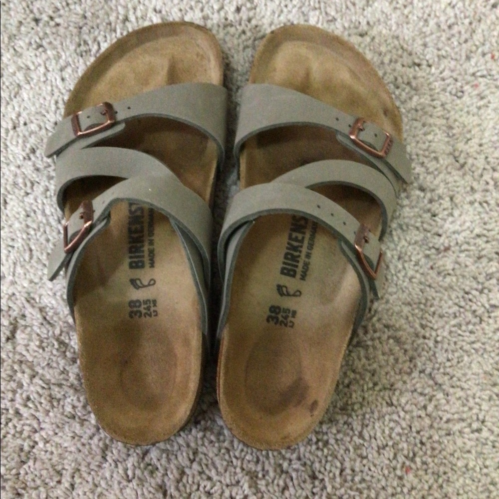 Salina Birkenstock sandal in stone